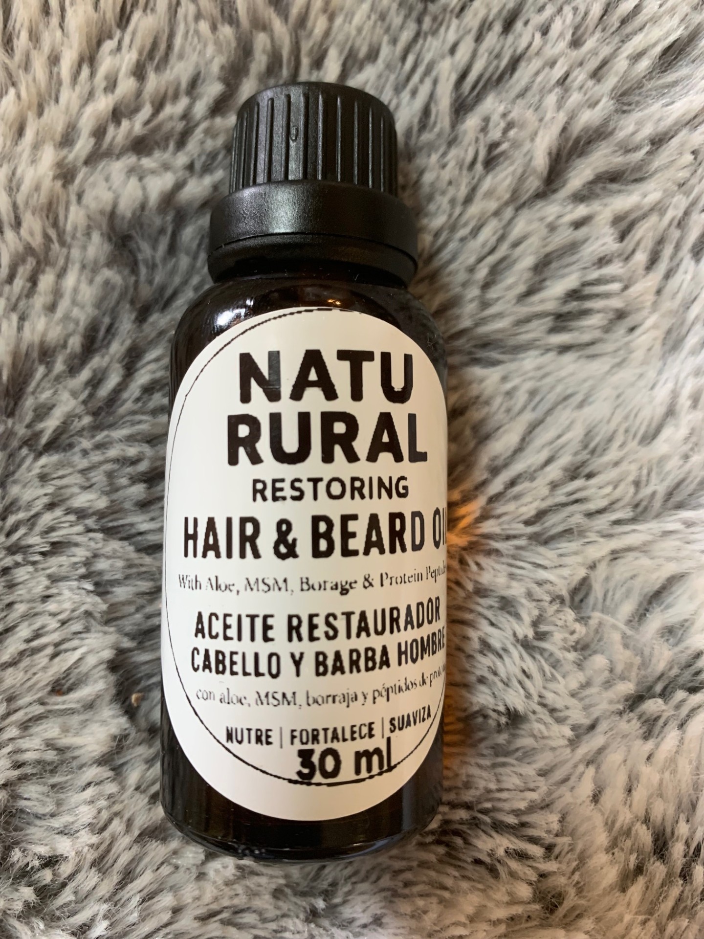 men's hair & beard oil